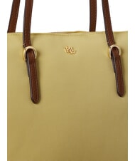 RALPH LAUREN KEATON Średnia torba na zakupy sorbet cytrynowy/opalenizna Lauren - Torby damskie - 6
