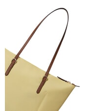 RALPH LAUREN KEATON Średnia torba na zakupy sorbet cytrynowy/opalenizna Lauren - Torby damskie - 7