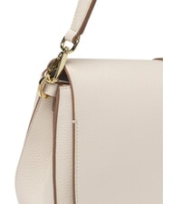 GIANNI CHIARINI HELENA ROUND Mała sk&oacute;rzana torba na ramię MARMUR - Torby damskie - 4