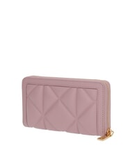 LOVE MOSCHINO EMBOSSED Portfel zapinany na suwak r&oacute;ża - Portfele damskie - 3