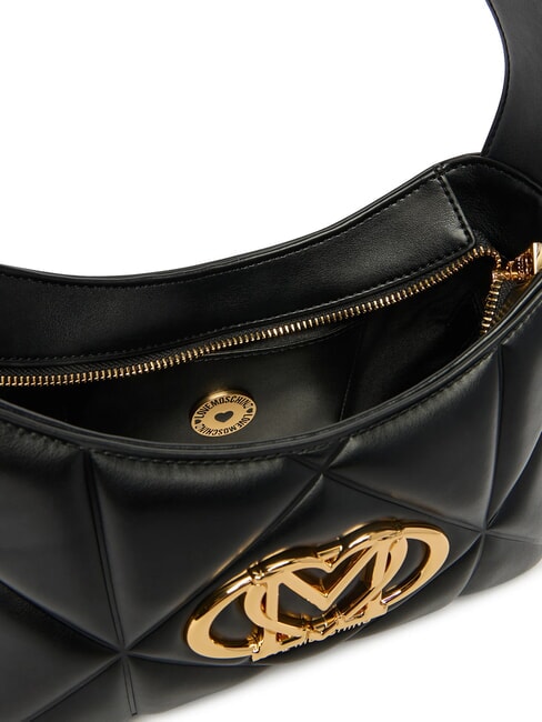 EMBOSSED Torba na ramię Czarny - Torby damskie