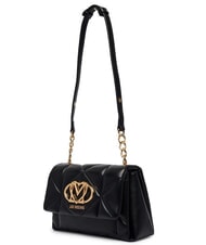 LOVE MOSCHINO EMBOSSED Torba na ramię Czarny - Torby damskie - 3