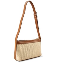 LOVE MOSCHINO STRAW CHIC Mała torba na ramię naturalny/sk&oacute;ra - Torby damskie - 3