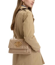 LOVE MOSCHINO EMBOSSED Torba na ramię kolor ciemnoszary - Torby damskie - 2