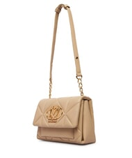 LOVE MOSCHINO EMBOSSED Torba na ramię kolor ciemnoszary - Torby damskie - 3