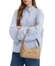 LOVE MOSCHINO EMBOSSED Torba na ramię - Torby damskie
