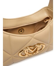 LOVE MOSCHINO EMBOSSED Torba na ramię kolor ciemnoszary - Torby damskie - 5
