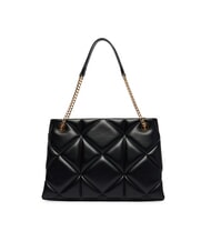 LOVE MOSCHINO EMBOSSED Quilted Torba na ramię Czarny - Torby damskie - 4