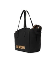 LOVE MOSCHINO BOLD LOVE Klientka na ramię Czarny - Torby damskie - 3