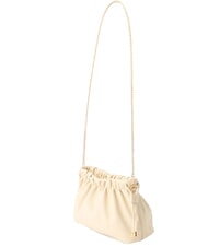 LOVE MOSCHINO EMBOSSED Torba na ramię kość słoniowa - Torby damskie - 3