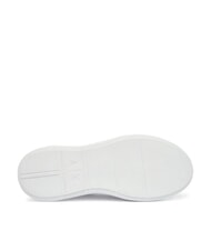 ARMANI EXCHANGE SUPER Sk&oacute;rzane trampki śnieżnobiały - Buty damskie - 5