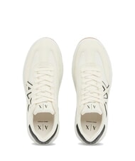 ARMANI EXCHANGE VENICE Adidasy ecru + czarny - Buty męskie - 3