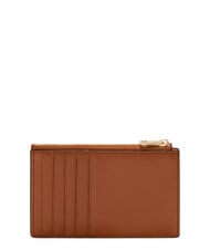 FURLA CAMELIA Płaski portfel sk&oacute;rzany koniak - Portfele damskie - 2