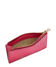 FURLA CAMELIA Płaski portfel sk&oacute;rzany aksamitny r&oacute;ż - Portfele damskie - 3