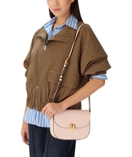 FURLA MOONLIGHT Mała torba na ramię przykurzony r&oacute;ż - Torby damskie - 2