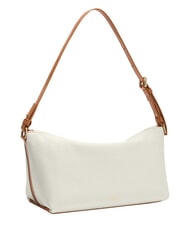 FURLA DEBBY Torba na ramię, sk&oacute;ra śmietana + brandy - Torby damskie - 5