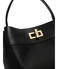 FURLA AMELIA Mała torebka z paskiem na ramię Czarny - Torby damskie - 6