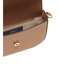 FURLA MOONLIGHT Mała torba na ramię toffi - Torby damskie - 6
