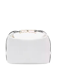 FURLA TONIE Mała sk&oacute;rzana torba z paskiem na ramię talk - Torby damskie - 3