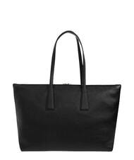 FURLA OLIVIA Sk&oacute;rzana torba na zakupy na ramię Czarny - Torby damskie - 3