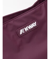 KWAY CLERE Torba na ramię wino fioletowo-malwowe - Torby damskie - 3