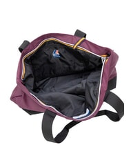 KWAY CLERE Torba na ramię wino fioletowo-malwowe - Torby damskie - 5