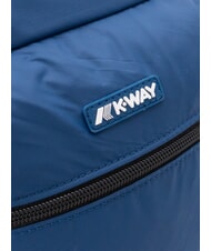 KWAY LAON Mały plecak nylonowy niebieski emblemat - Plecaki szkolne i rekreacyjne - 4