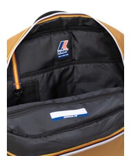 KWAY GIZY Nylonowy plecak na laptopa 15" brązowy bistr - Plecaki na laptopa do pracy - 6