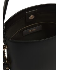 FURLA ROXIE Torba na ramię, sk&oacute;ra Czarny - Torby damskie - 7
