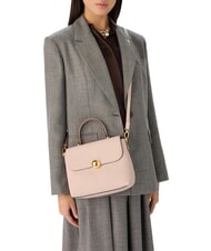 FURLA MOONLIGHT  Mała torebka z paskiem na ramię przykurzony r&oacute;ż - Torby damskie - 5