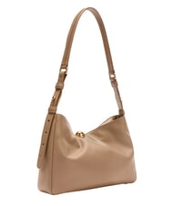 FURLA SFERA SOFT  Sk&oacute;rzana torba na ramię toffi - Torby damskie - 4