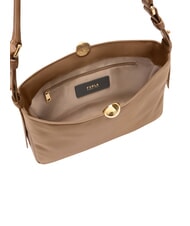 FURLA SFERA SOFT  Sk&oacute;rzana torba na ramię toffi - Torby damskie - 6