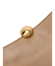 FURLA SFERA SOFT  Sk&oacute;rzana torba na ramię toffi - Torby damskie - 7