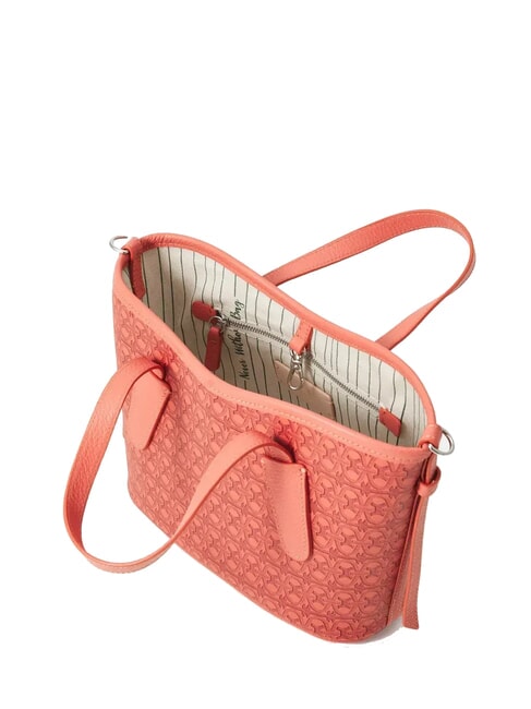 NEVER WITHOUT BAG COATED MONOGRAM Torebka z paskiem na ramię merlot - Torby damskie