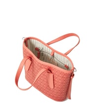 COCCINELLE NEVER WITHOUT BAG COATED MONOGRAM Torebka z paskiem na ramię merlot - Torby damskie - 3