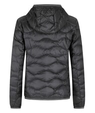 BLAUER CAMELIA Kr&oacute;tka, puchowa kurtka z kapturem czarny - Kurtki puchowe damskie - 2