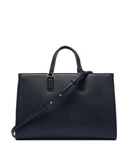 TOMMY HILFIGER TH DAILY Torebka z paskiem na ramię kosmiczny niebieski - Torby damskie - 3
