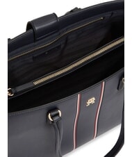 TOMMY HILFIGER TH DAILY Torba na ramię kosmiczny niebieski - Torby damskie - 3