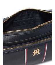 TOMMY HILFIGER TH DAILY Mała torebka na ramię z paskiem na ramię kosmiczny niebieski - Torby damskie - 4