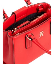 TOMMY HILFIGER TH DAILY Mała torebka z paskiem na ramię podstawowy czerwony - Torby damskie - 4
