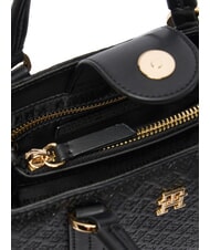 TOMMY HILFIGER TH DAILY Torebka z paskiem na ramię czarny - Torby damskie - 5