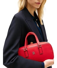 TOMMY HILFIGER TH DAILY Torebka z paskiem na ramię podstawowy czerwony - Torby damskie - 5