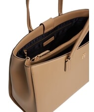 TOMMY HILFIGER TH DAILY Torba na ramię pł&oacute;tno safari - Torby damskie - 3