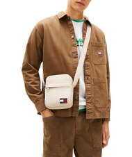 TOMMY HILFIGER TJ ESS DAILY Torba z nylonu pochodzącego z recyklingu kamień - Torby na ramię męskie - 4