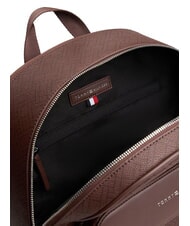 TOMMY HILFIGER TH FLAG MONOGRAM Plecak ziarna kawy - Plecaki szkolne i rekreacyjne - 4