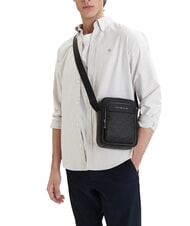 TOMMY HILFIGER TH FLAG MONOGRAM Torba na ramię czarny - Torby na ramię męskie - 5