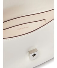 CALVIN KLEIN HARDWARE MONOGRAM Mała torba na ramię szepczący błękit - Torby damskie - 3