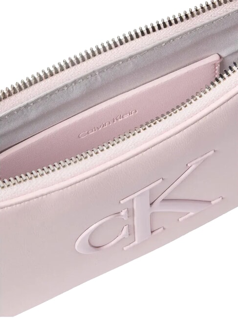 BOLD MONOGRAM Mała torba na ramię kołyska r&oacute;żowa - Torby damskie