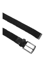CALVIN KLEIN CASUAL PIN BUCKLE Pasek czarny / matowy metaliczny - Paski - 2