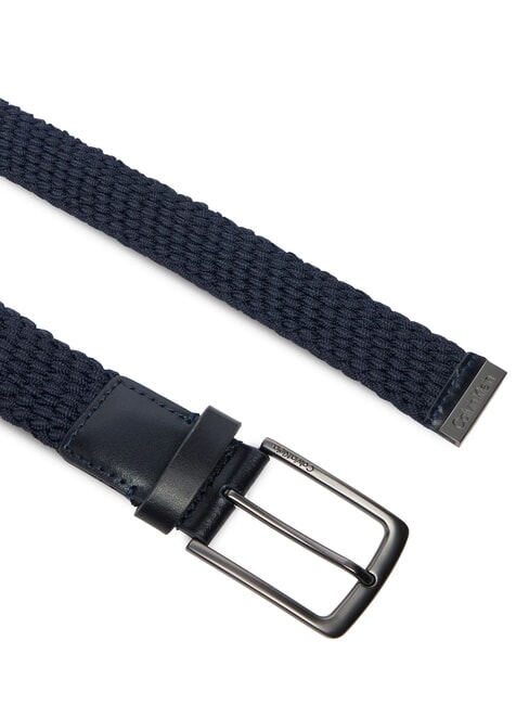 CASUAL PIN BUCKLE Pasek ck marynarka wojenna - Paski